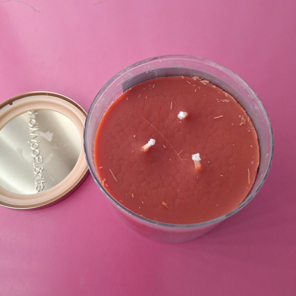 Bath & Body Works MERRY COOKIE Scented Soy Wax Blend Candle 3 Wick 14.5 oz - Picture 5 of 5